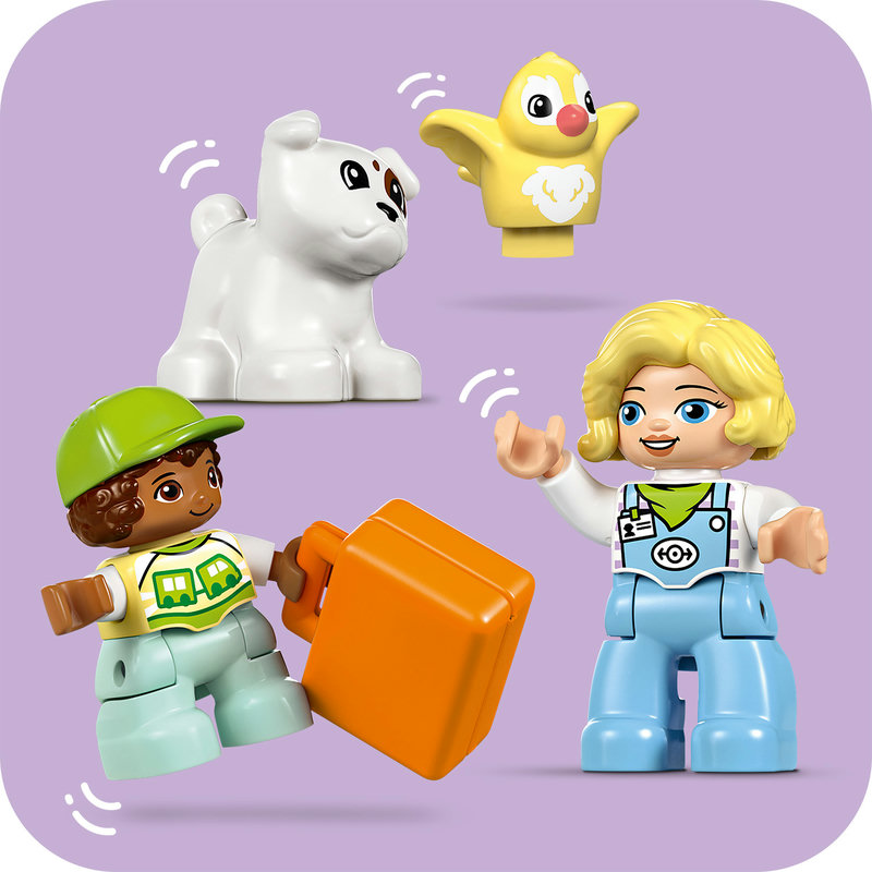 LEGO 10427 DUPLO Interaktive Abenteuer-Eisenbahn Gesamtansicht