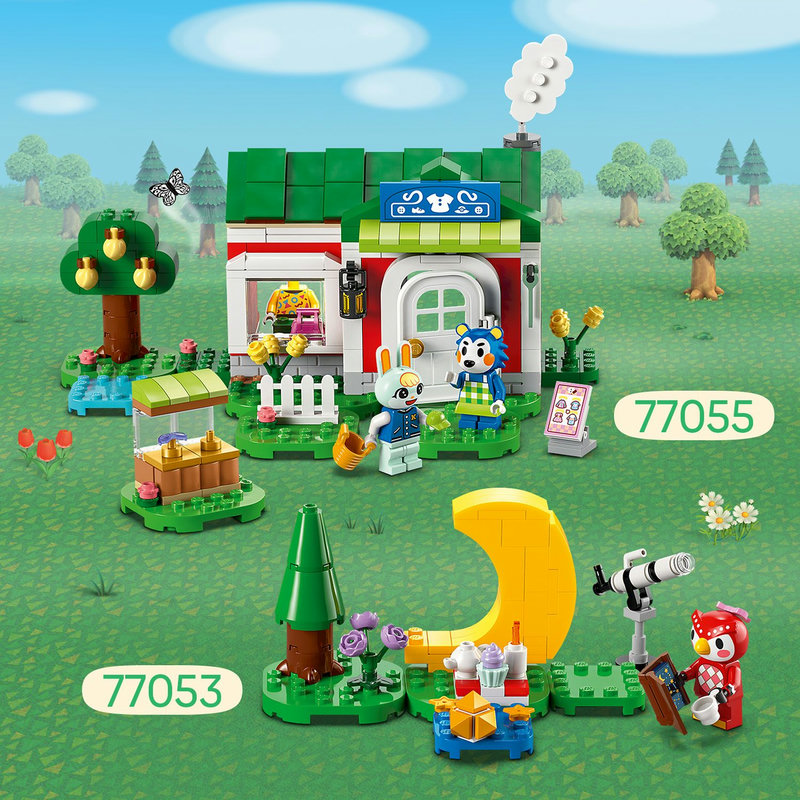 Laat je LEGO® Animal Crossing™ wereld groeien