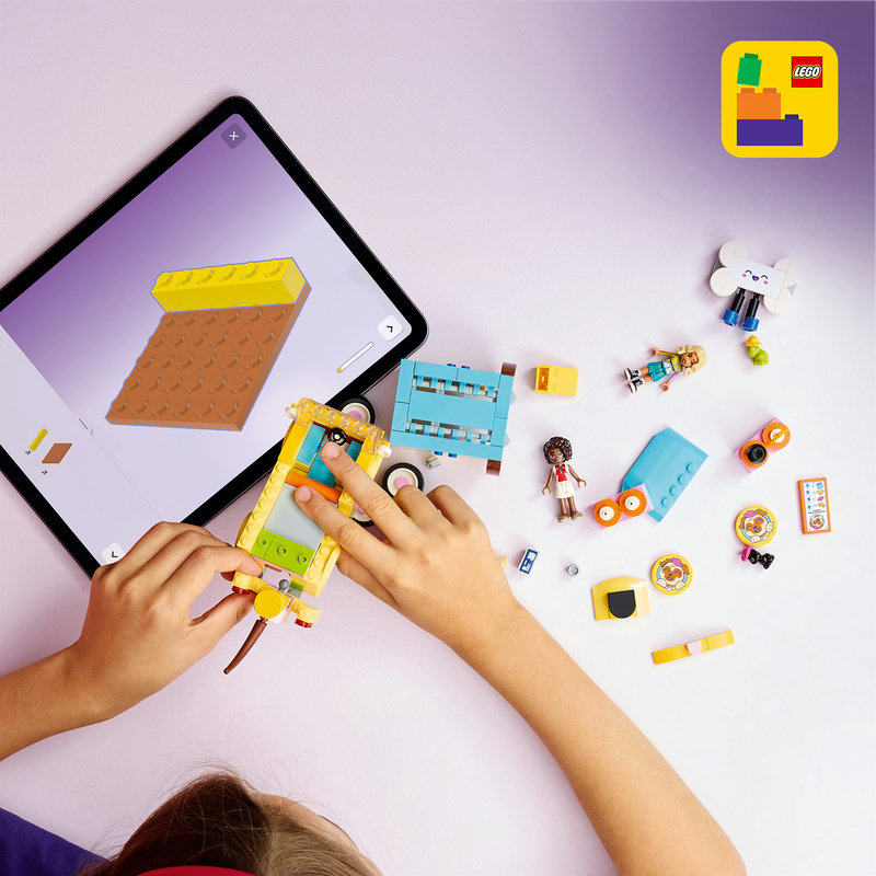 Включва интерактивни 3D инструкции за конструиране