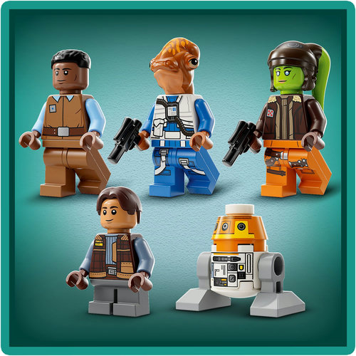 5 LEGO® Star Wars™ personages