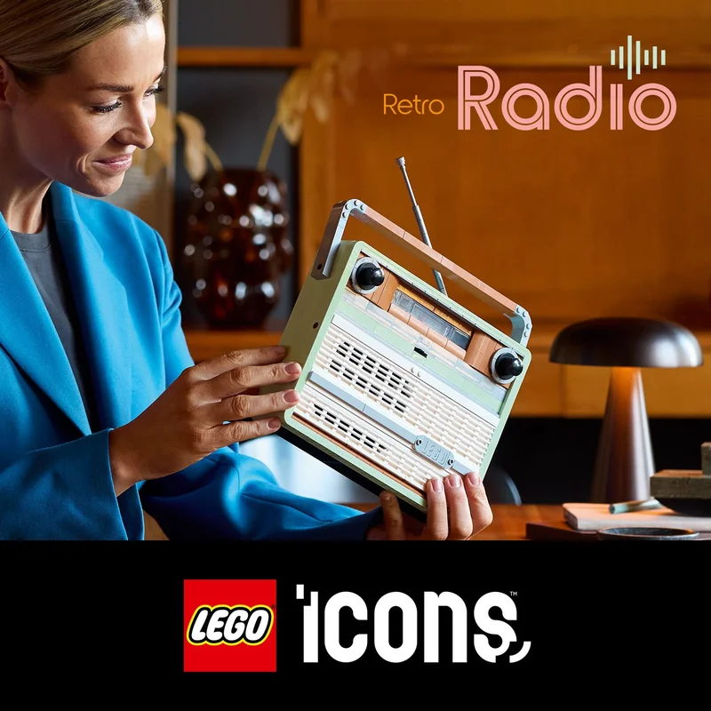 LEGO® Icons Retro radio