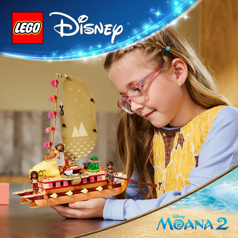 Bouwset voor Disney's Vaiana 2 fans