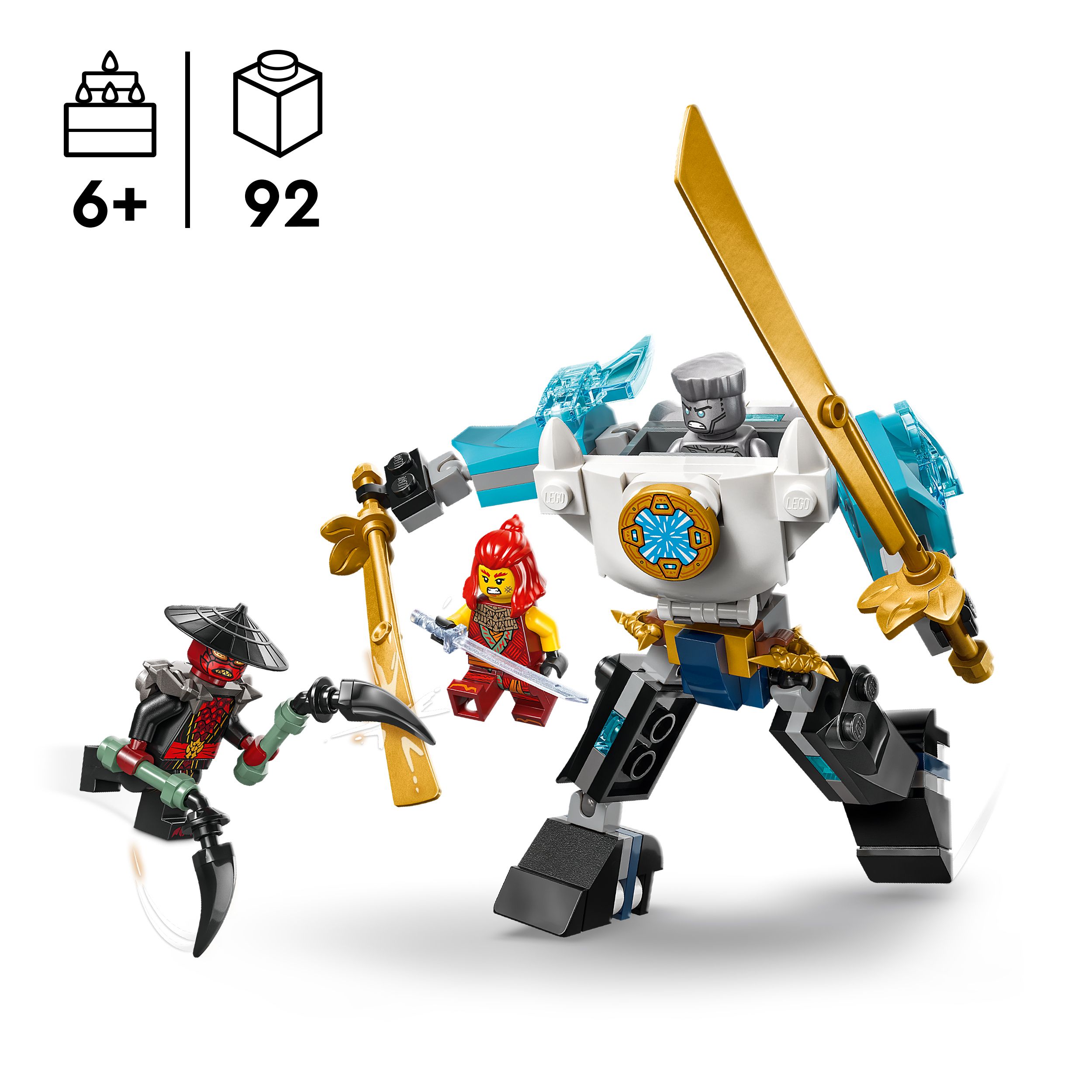 Конструктор ЛЕГО Ніндзяго Зейн Бойові боєприпаси Зейна Lego Ninjago 71827
