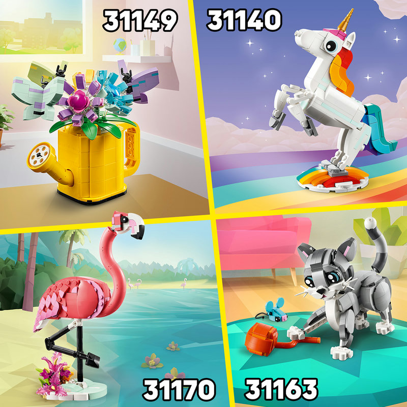 Discover more 3 in 1 LEGO® playsets for kids