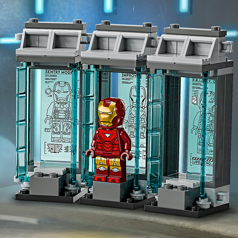 LEGO 76315 Iron Man Minifiguren
