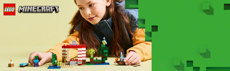 LEGO 21275 Minecraft Das TNT-Dschungelhaus Produktbild