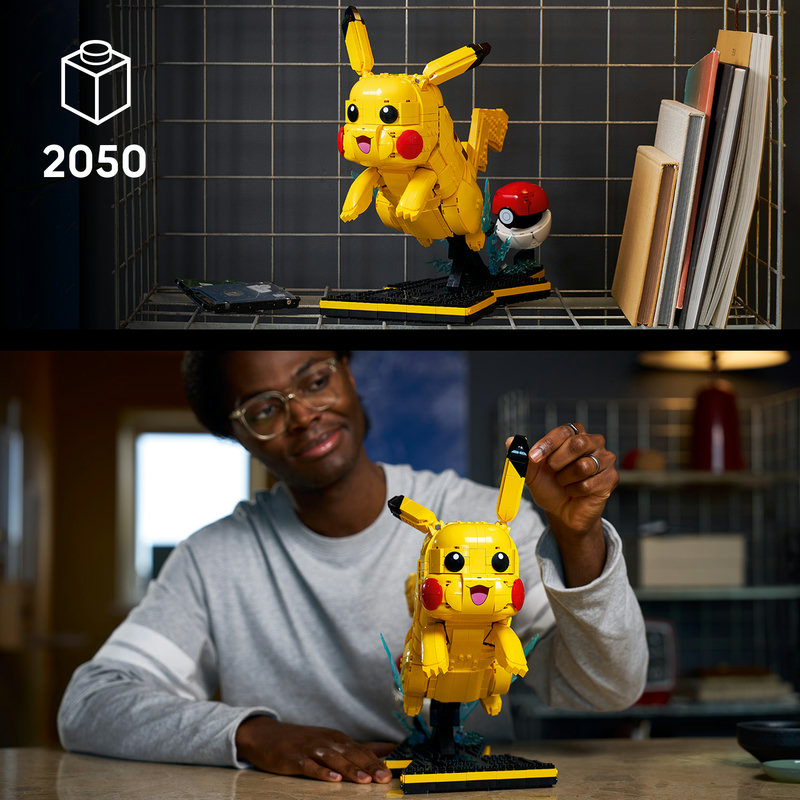 LEGO Pokéball aufgeklappt