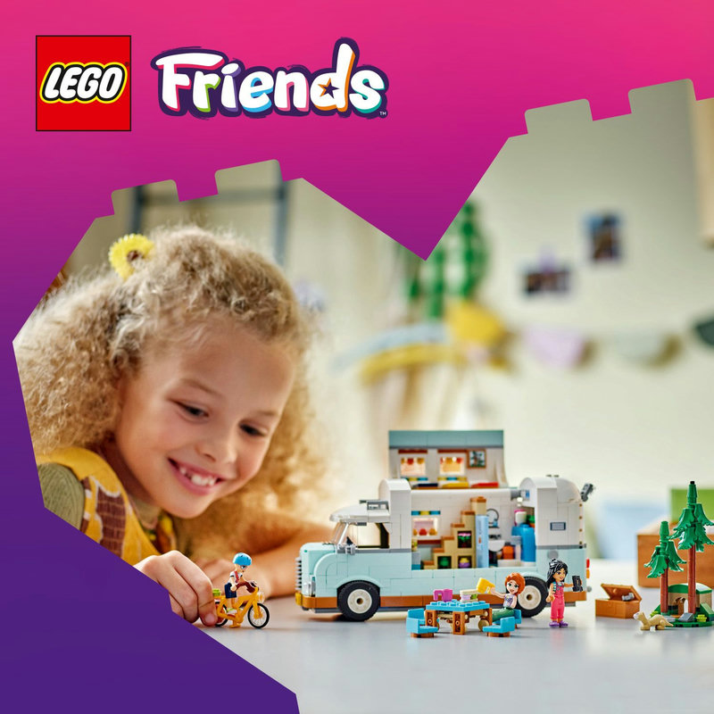 Camping trip fun with LEGO® Friends characters