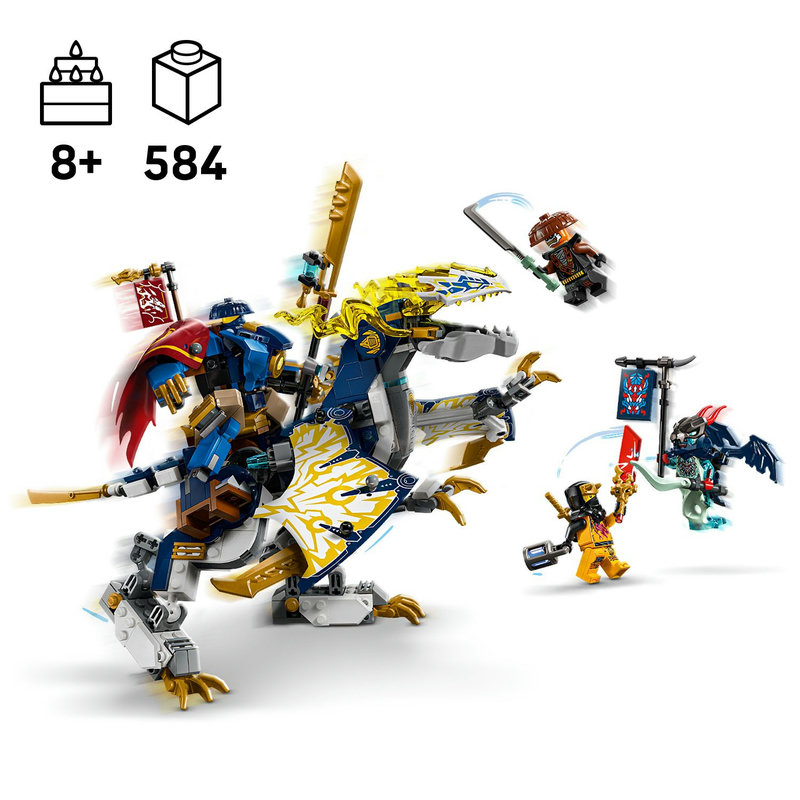 Építs sárkánylovas robotot!
