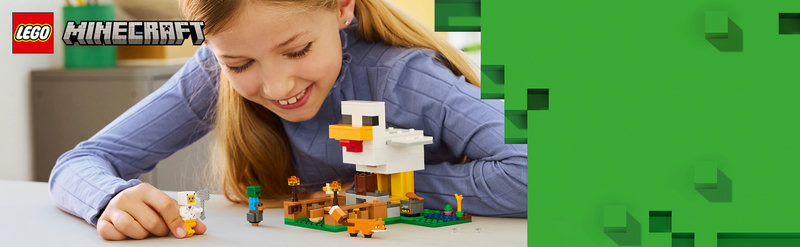 LEGO 21585 Minecraft Hühnerfarm Produktbild