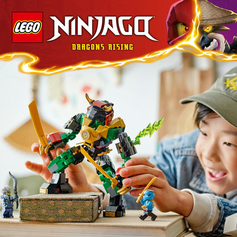 Customizable NINJAGO® mech playset