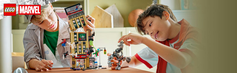 LEGO 76342 Spider-Man vs. Mysterio Daily Bugle Produktbild