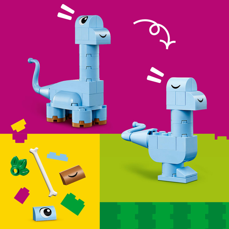 LEGO 11041 Kreative Dinosaurier Gesamtübersicht