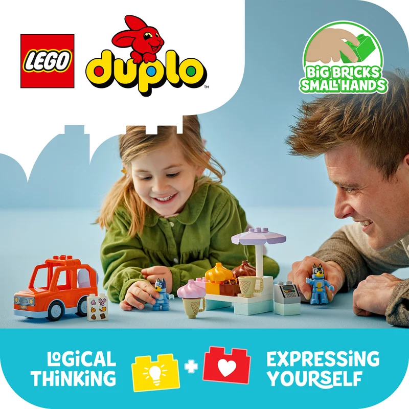 LEGO® DUPLO® Bluey készlet kisgyerekeknek