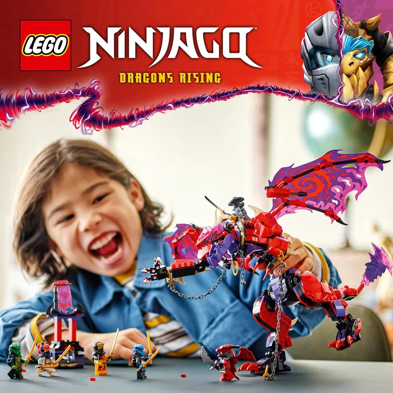 Beállítható LEGO® NINJAGO® sárkány