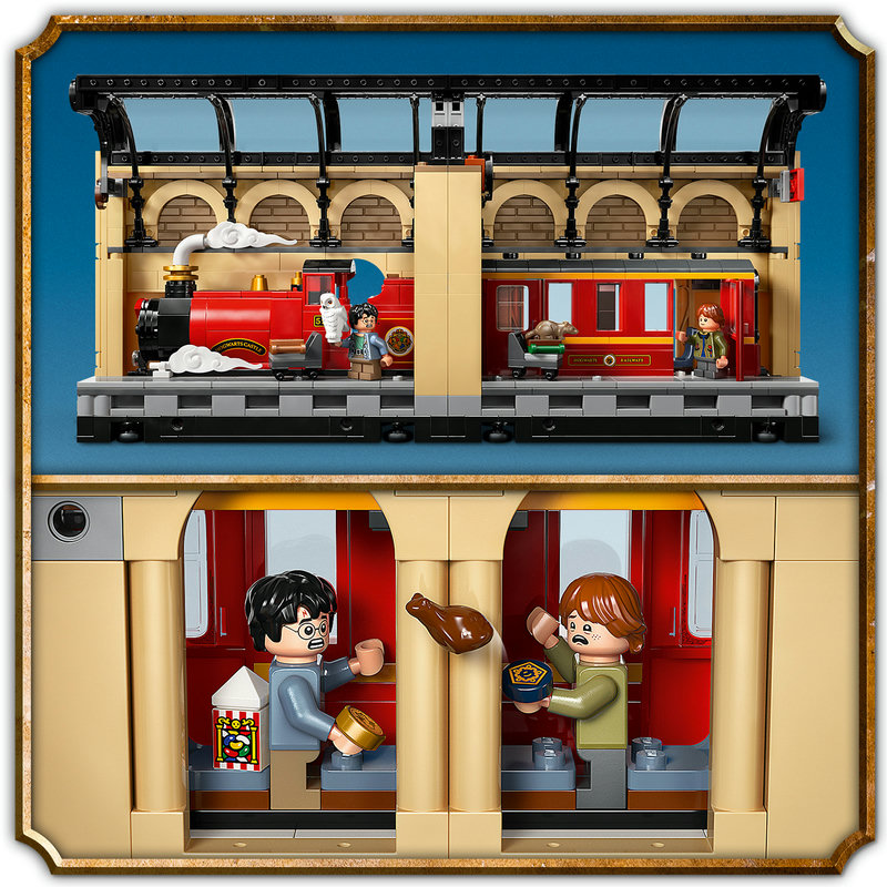 LEGO 76450 Hogwarts Express Nahaufnahme