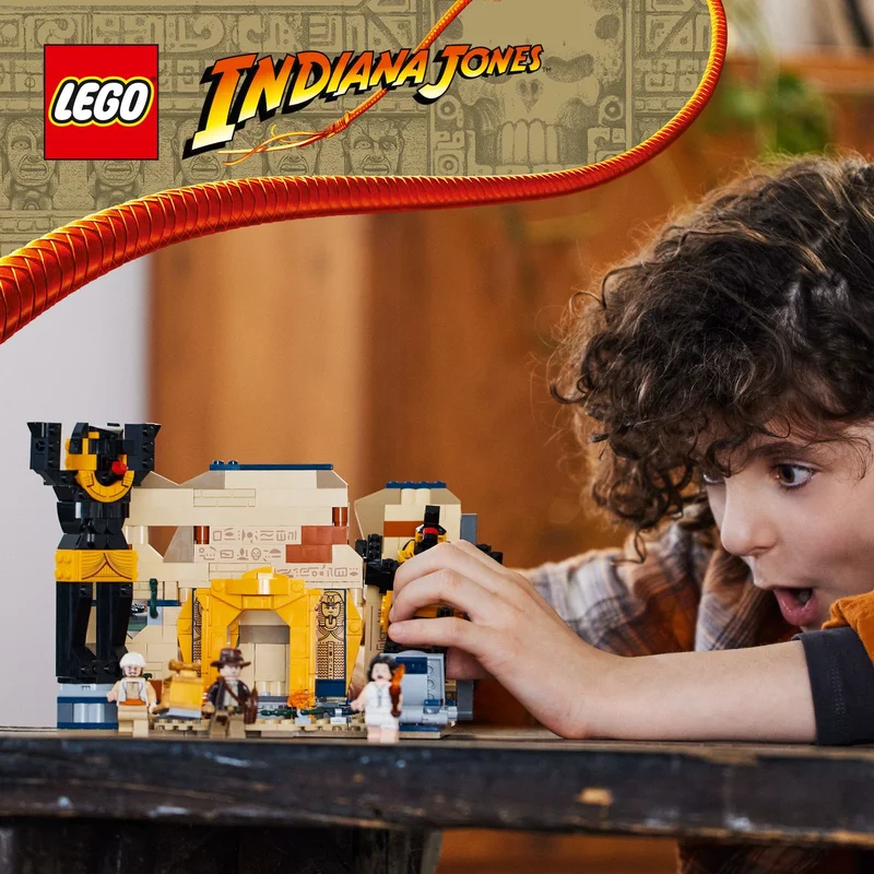 Actiongeladenes Indiana Jones™ LEGO® Bauset