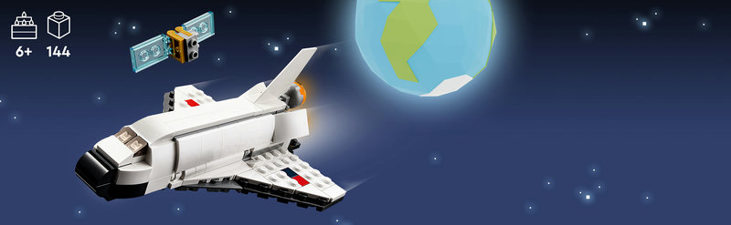 LEGO 31134 Space Shuttle Detailansicht