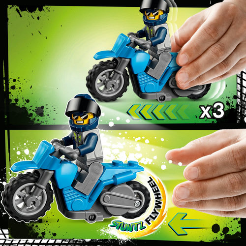 Smagračiu varomas motociklas