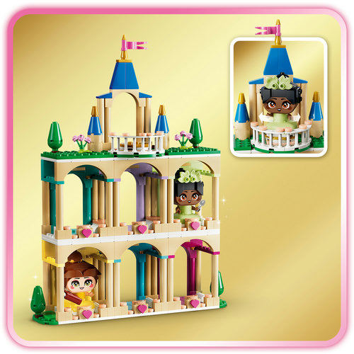 3-level play-and-display castle