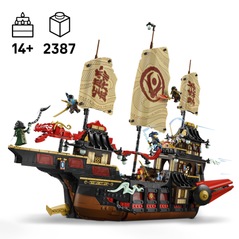 LEGO 71848 Tempel auf dem Deck