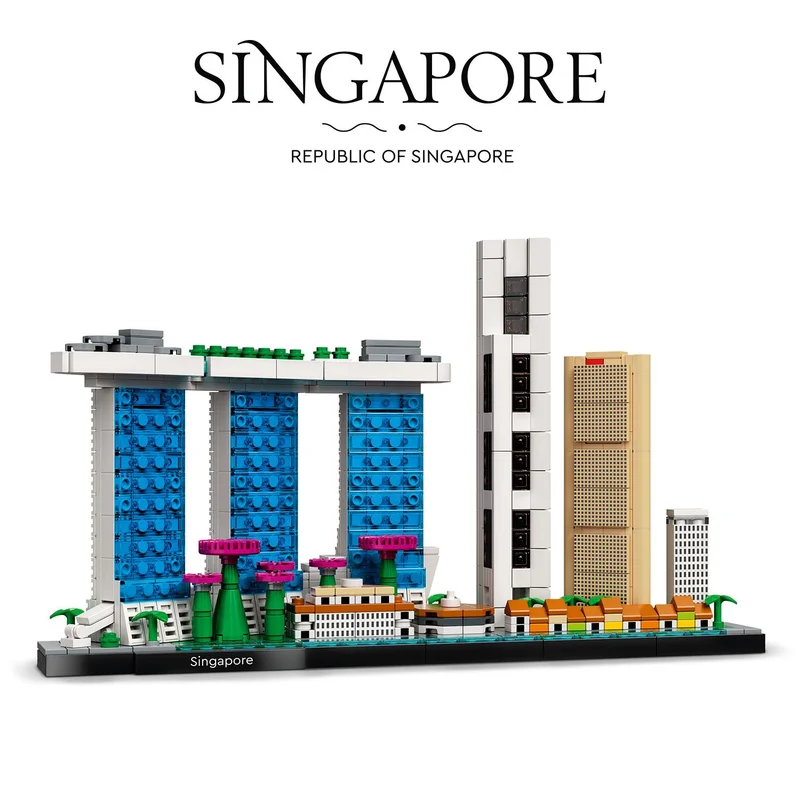 Die bisher größte LEGO® Architecture Skyline