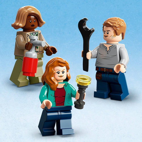3 minifigūrėlės žaidimui vaidmenimis