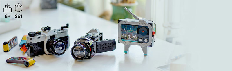 LEGO-Set 31147 Videokamera-Modell mit aufklappbarem Bildschirm