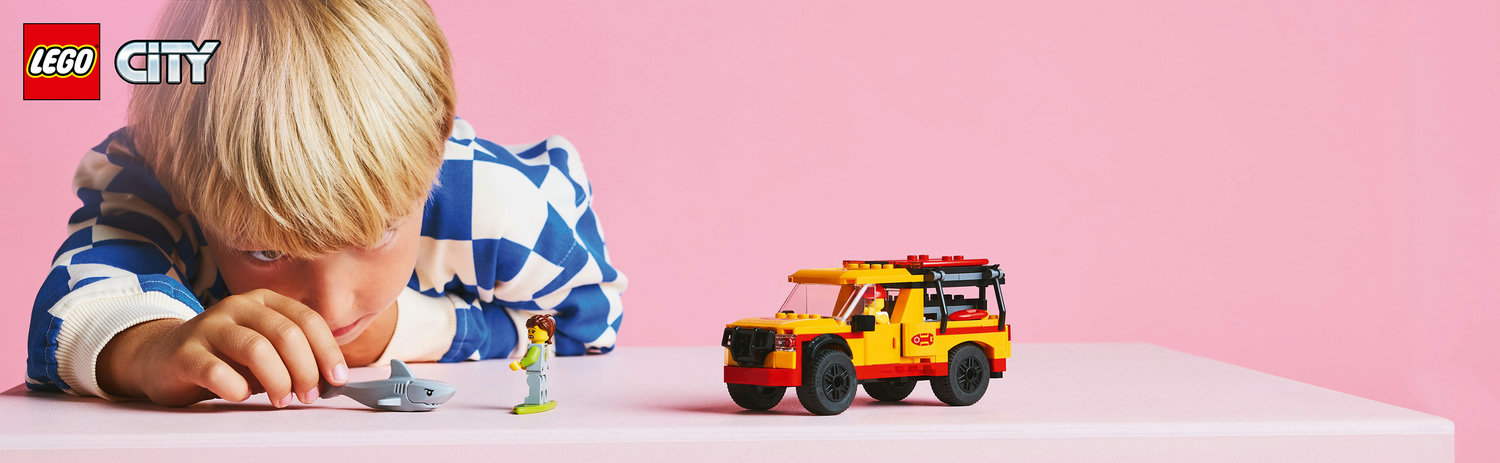 LEGO 60453 Lifeguard Beach Rescue Truck - Gesamtansicht