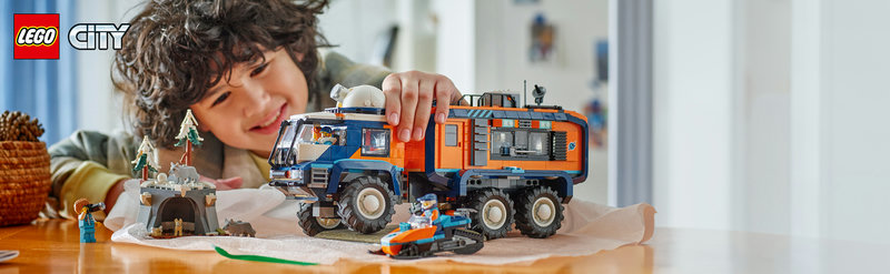 LEGO 60471 City Arktis-Truck mit Labor Produktbild