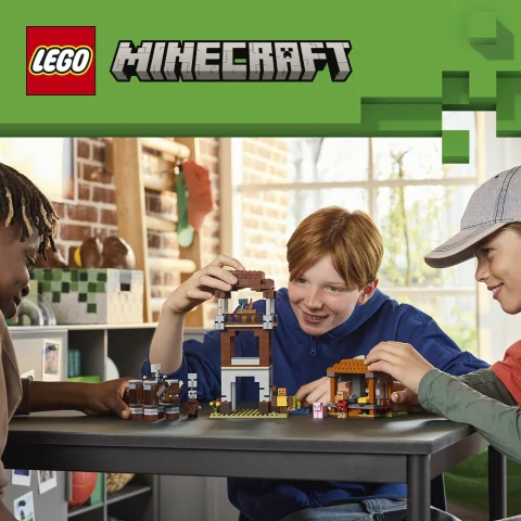 Izgalmas LEGO® Minecraft® csata
