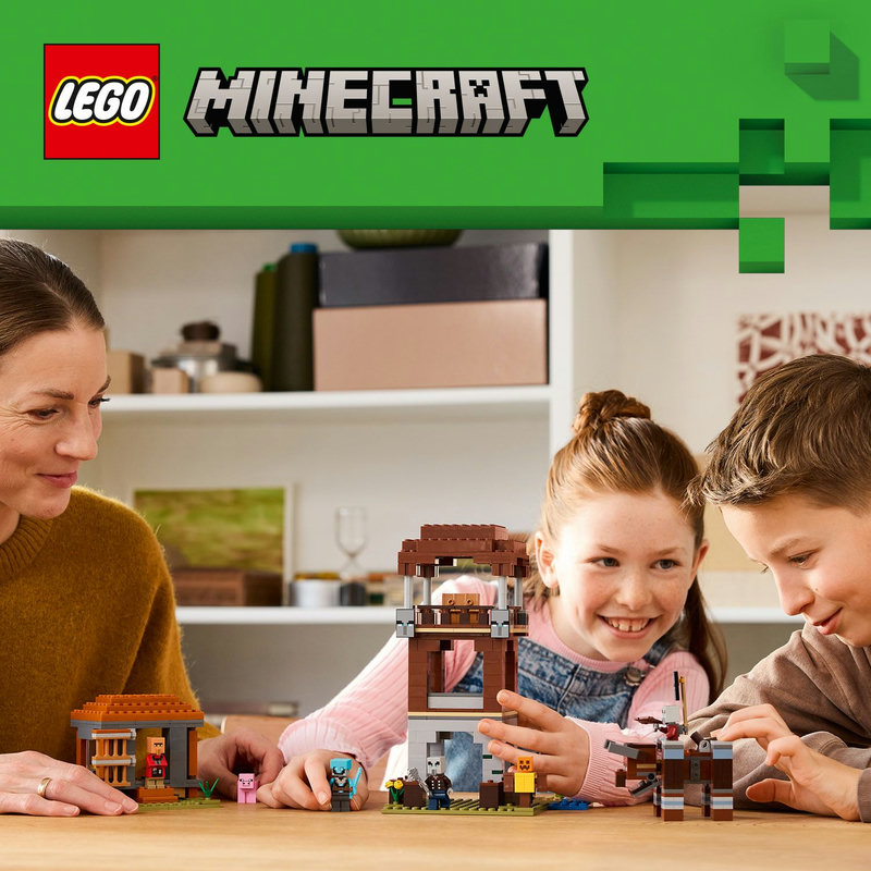 Izgalmas LEGO® Minecraft® csata