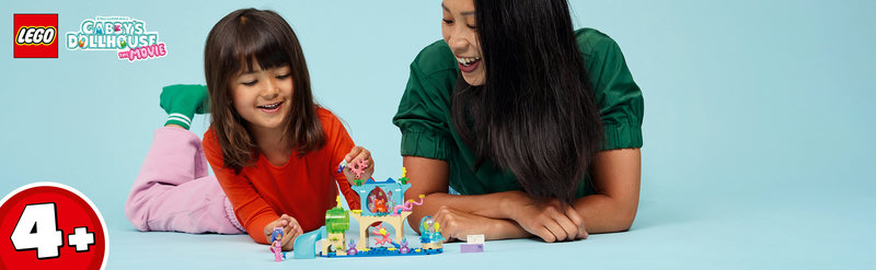 LEGO 11204 Gabby's Dollhouse Meerjungfrau Gabbys Aquarium Abenteuer Produktbild
