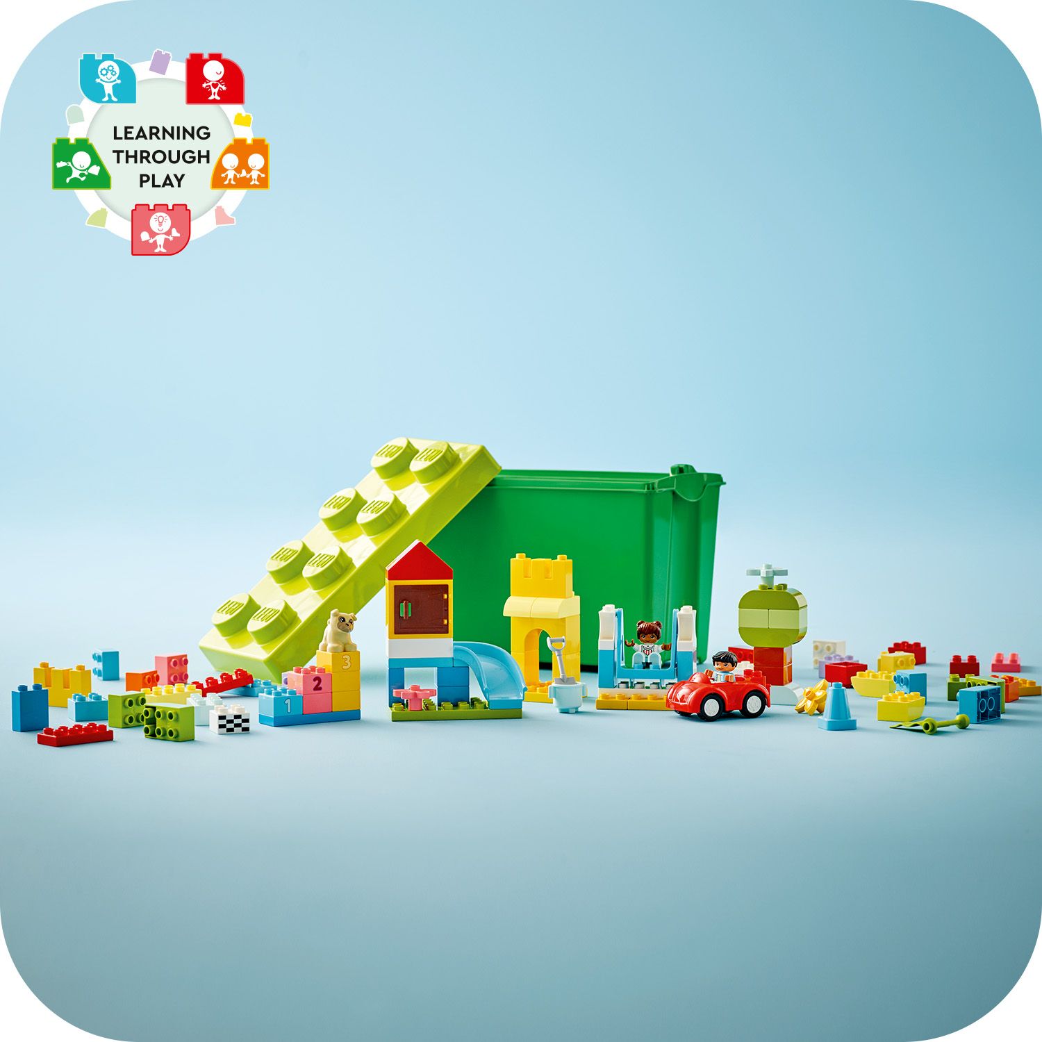 Mit 2 LEGO® DUPLO® Figuren