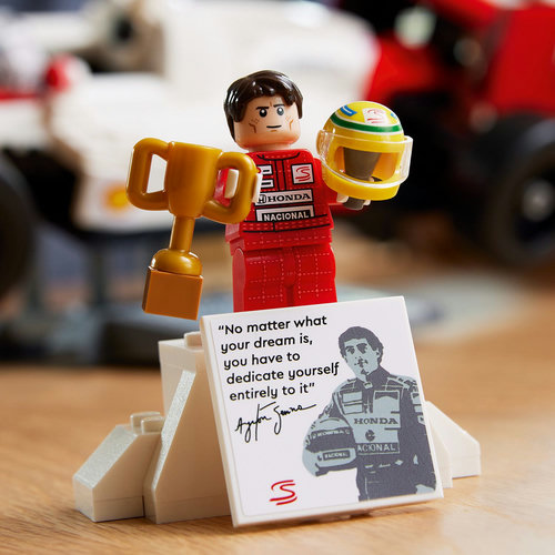 Minifiguur van Ayrton Senna