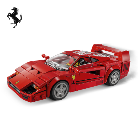 LEGO 76934 Ferrari F40 Heckansicht mit Spoiler