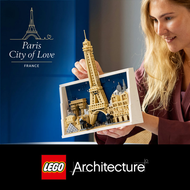 Create a building set celebrating Paris