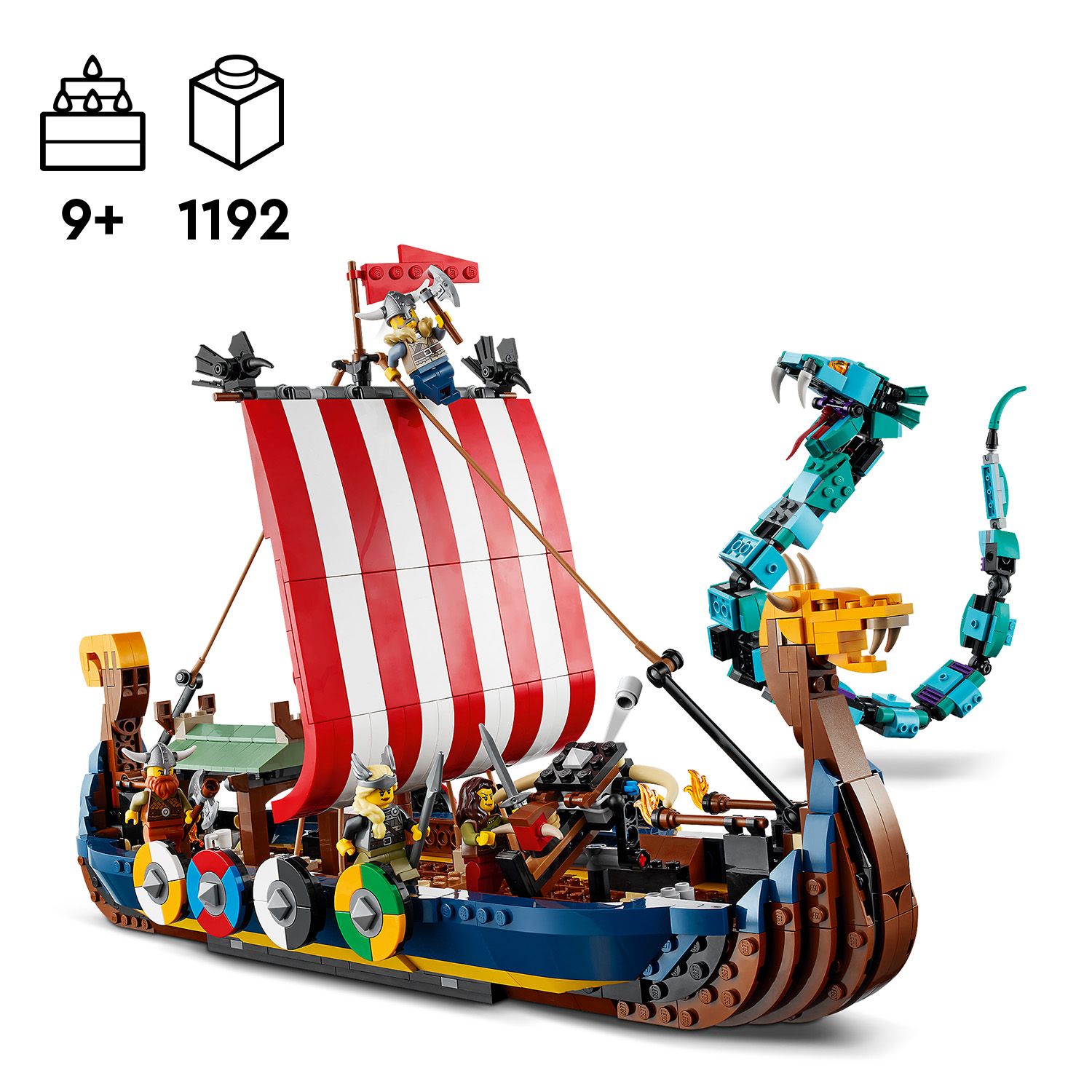 LEGO® viikingilood maal ja merel