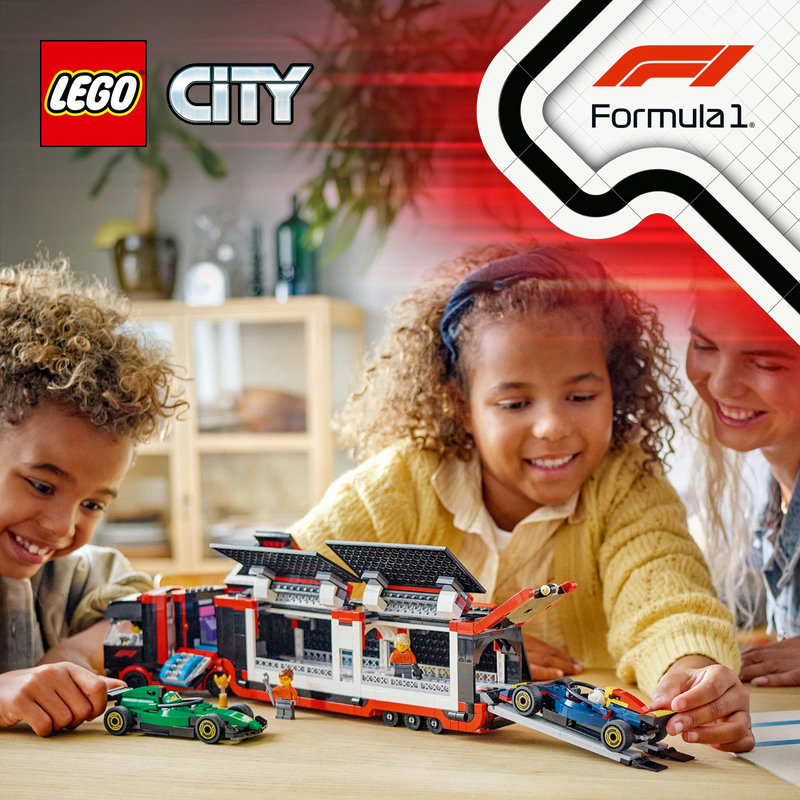 LEGO® F1® transportvoertuig speelgoed