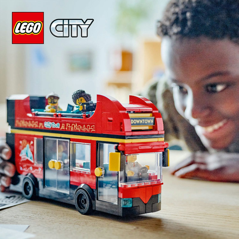 LEGO® City dubbeldekker speelgoedbus