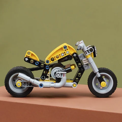 A motorcycle gift for kids who love to build