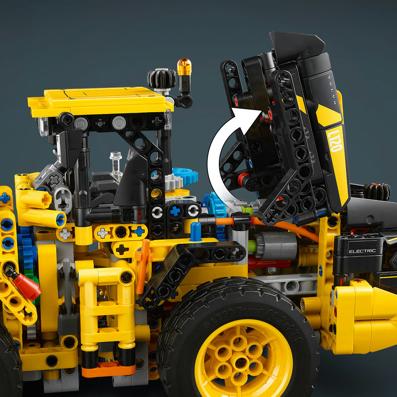 LEGO 42209 Volvo Radlader Heckansicht
