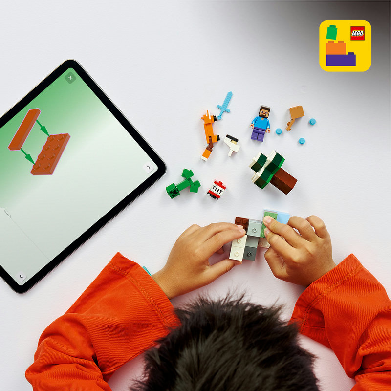 Includes interactive 3D building instructions