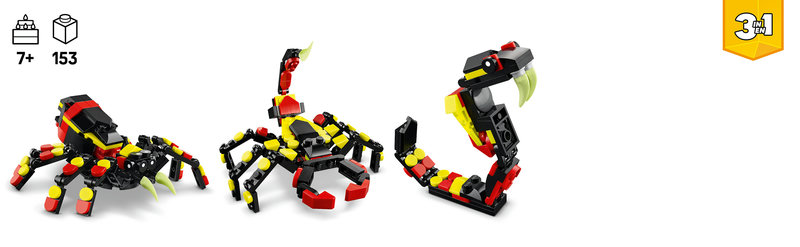 LEGO 31159 alternatives Tiermodell