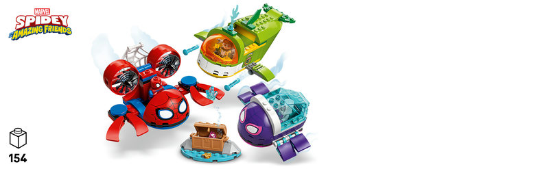 LEGO 11207 Spidey Unterwasser Spielszene 1