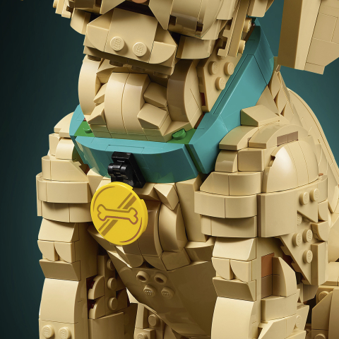 LEGO 11384 Golden Retriever Welpe Display