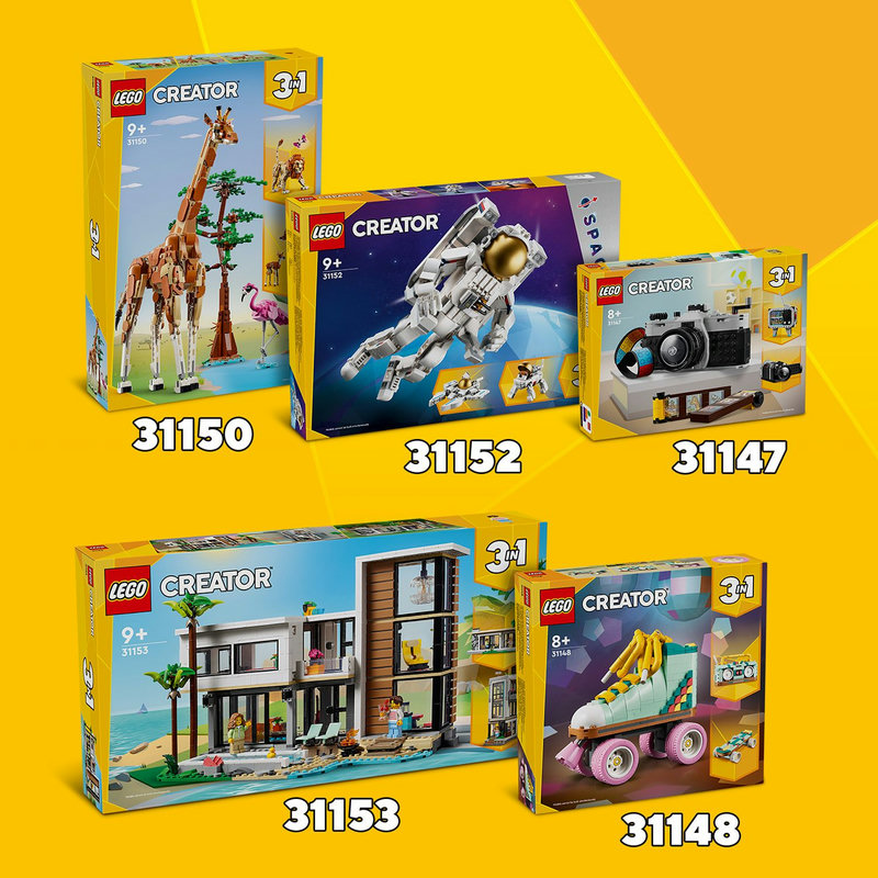 Ontdek andere 3in1 LEGO® Creator sets