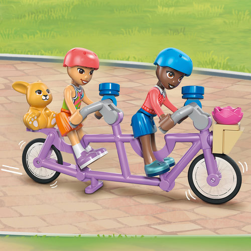 Разходете се с велосипед с приятел