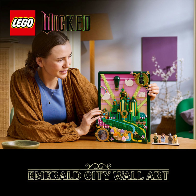 Muurkunst geïnspireerd op de Wicked films