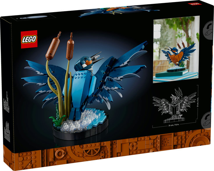 LEGO Icons 10331 Martin pescatore - Il Giocartolaio